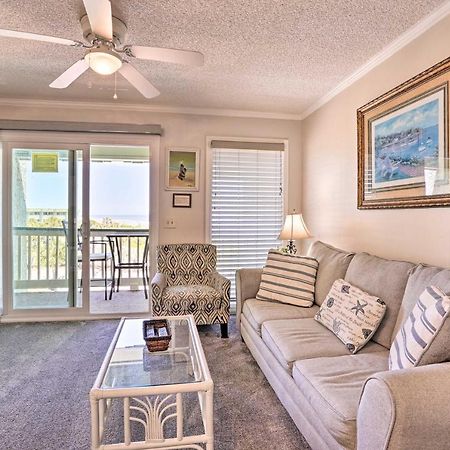 Isle Of Palms Beachfront Condo With Balcony And Pool! 외부 사진