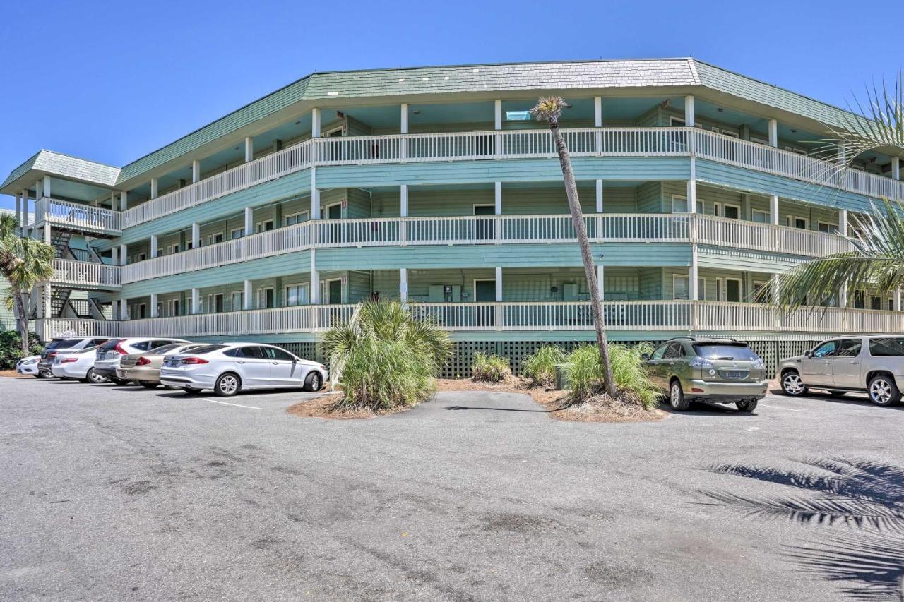 Isle Of Palms Beachfront Condo With Balcony And Pool! 외부 사진